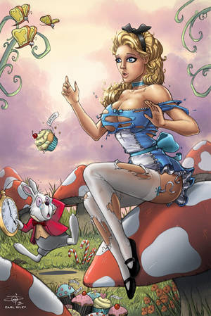 Alice in Wonderlan Commission Colours by Carl-Riley-Art Alice in Wonderlan Commission Colours by Carl-Riley-Art