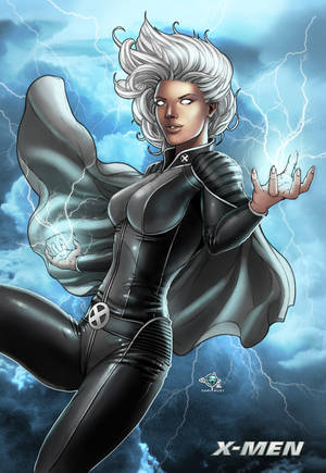 Storm Xmen Commission by Carl-Riley-Art Storm Xmen Commission by Carl-Riley-Art
