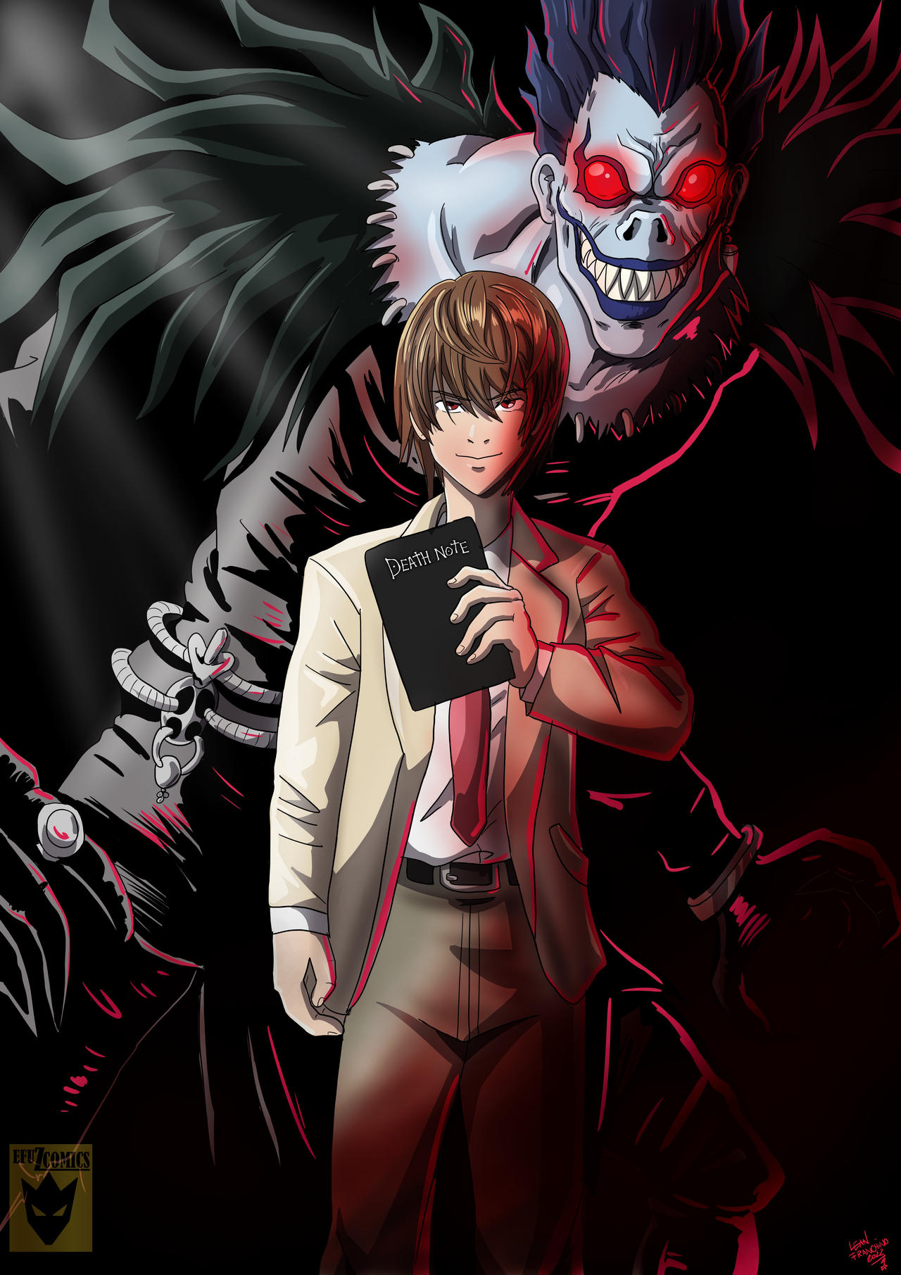 Death Note Gui Deathnote by EstrellaFugaz9 on DeviantArt