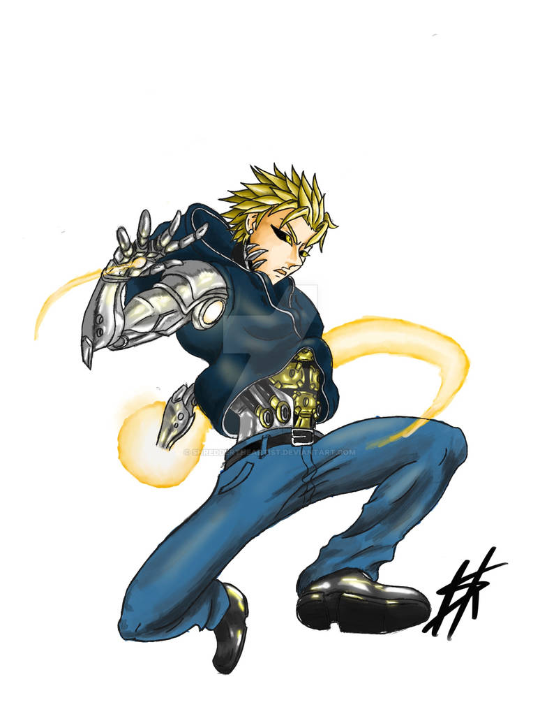 Genos Fan Art by ShredderTheArtist on DeviantArt