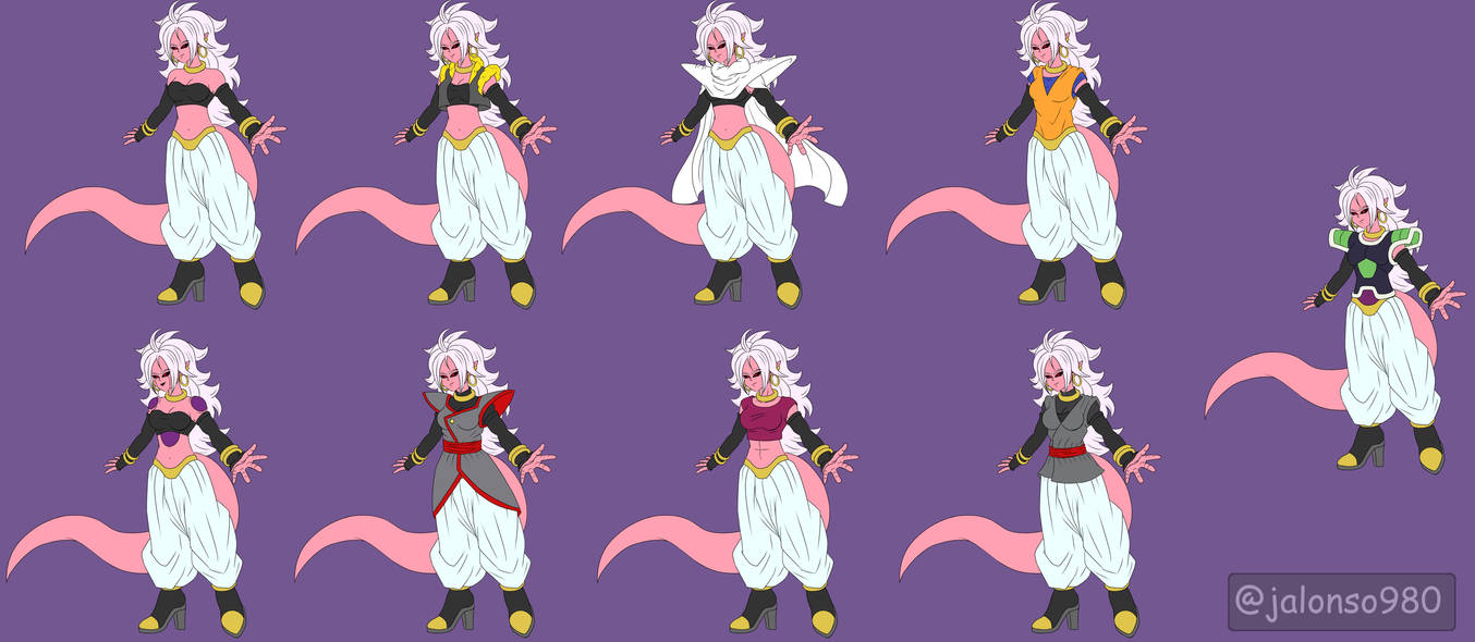 Evil Android 21 What-if Absorptions by jalonso980 on DeviantArt