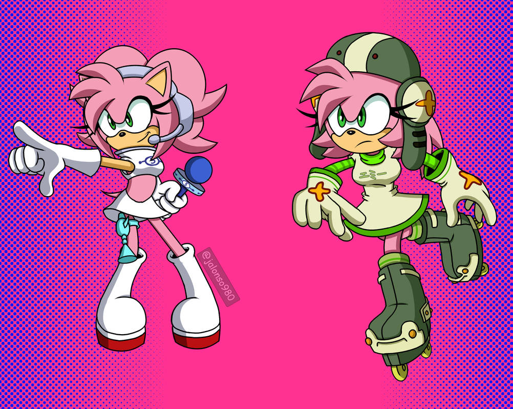 Amy Variants Amy variants by jalonso980 on DeviantArt