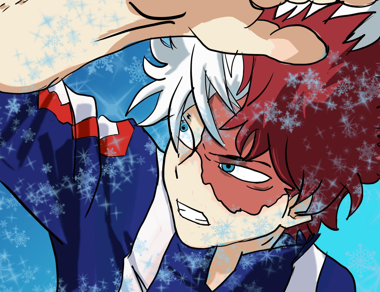 Shoto Todoroki by Mangaqween on DeviantArt