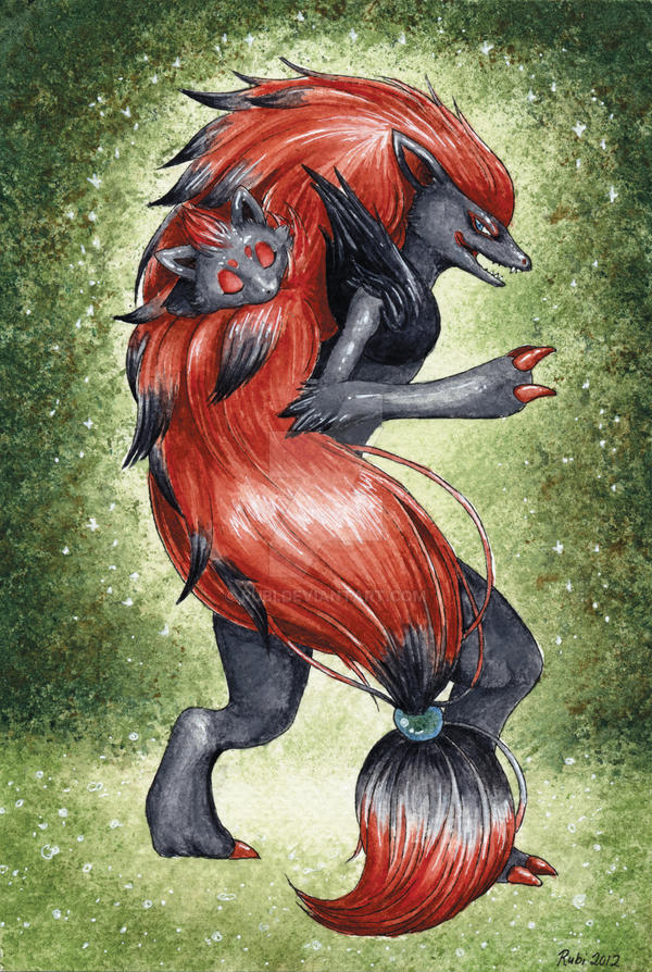 Zoroark and Zorua