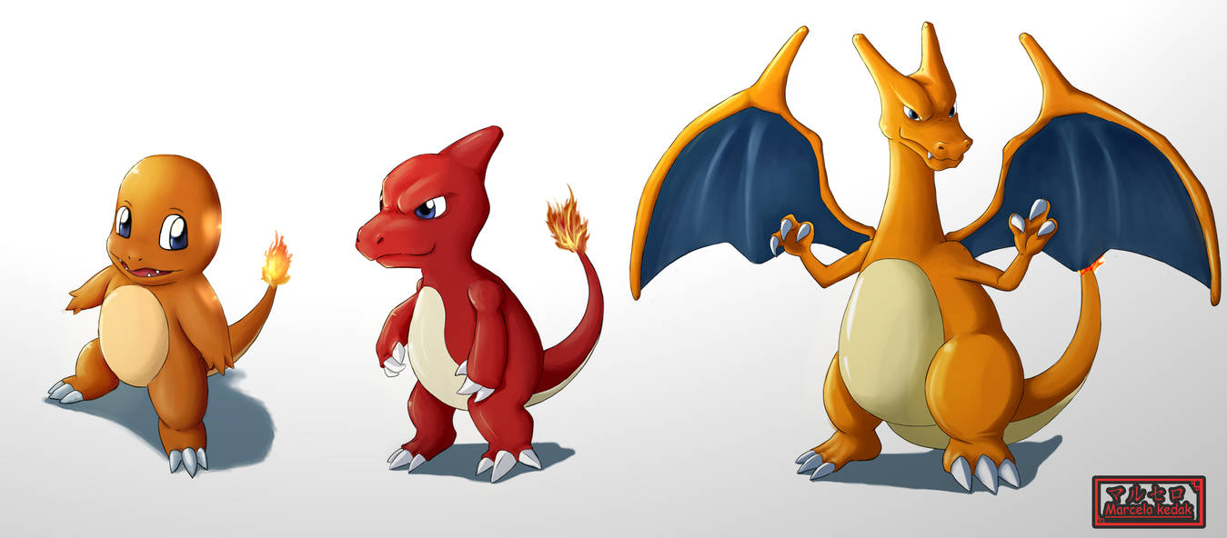 charmander charmeleon and charizard pokemon card & Weakness Water 2 Retreat Cost Pokemon TCG - All Charizard