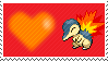 155 - Cyndaquil by Marlenesstamps