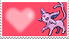 196 - Espeon by Marlenesstamps