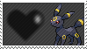 197 - Umbreon by Marlenesstamps