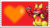 126 - Magmar by Marlenesstamps