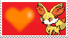 Fennekin by Marlenesstamps