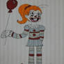 Luan Loud as Pennywise the Dancing Clown (2017)
