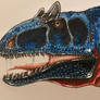 Allosaurus Portrait