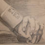 Hands Pencil Work