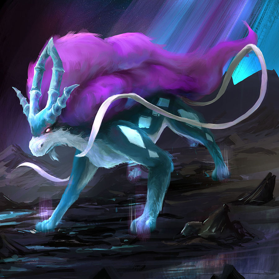 Suicune Raikou Entei - Wallpaper by JoJoesArt on DeviantArt