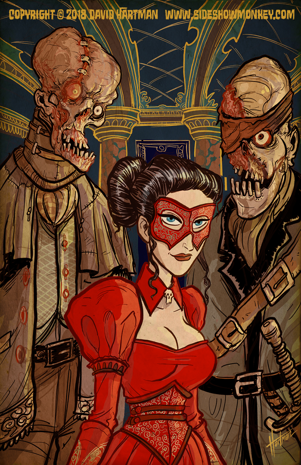 BALLROOM TRAGEDY by Hartman by sideshowmonkey