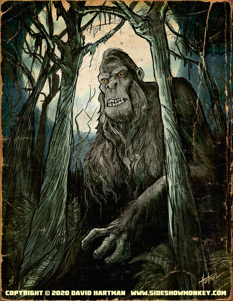 Bigfoot Hunt by gkn86 on DeviantArt