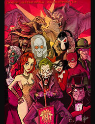 BATMAN VILLAINS by Hartman