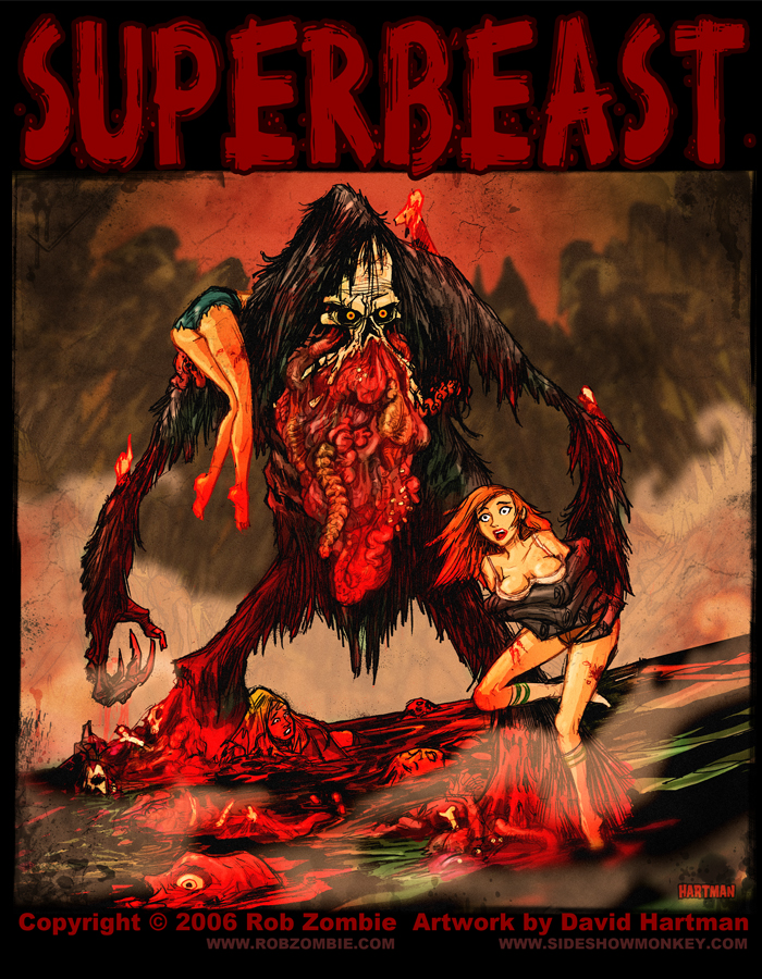 SUPERBEAST by Hartman by sideshowmonkey