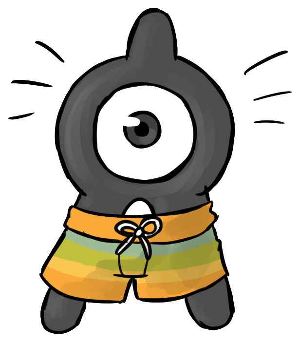 Unown in trunks