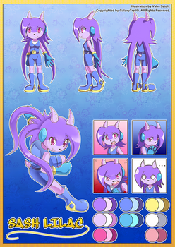 Freedom Planet - Lilac Reference