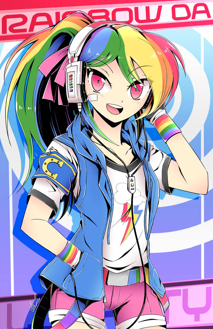 Rainbow Dash (Manga Style) by Banzatou on DeviantArt