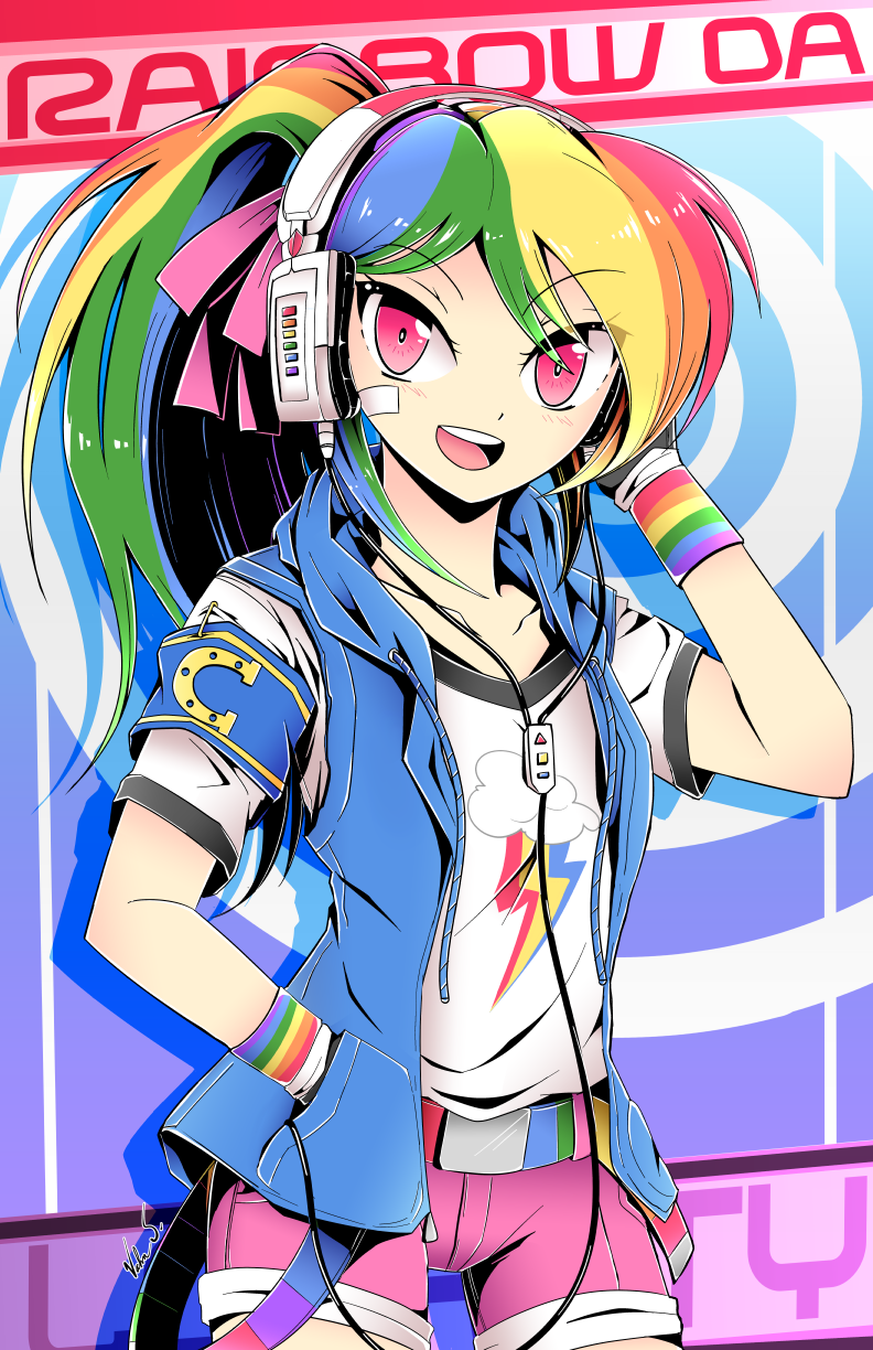 Rainbow Dash (Manga Style)