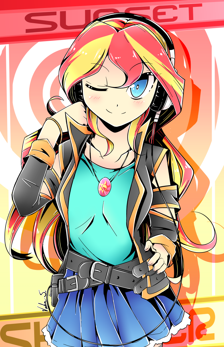 Sunset Shimmer (Manga Style) by Banzatou on DeviantArt