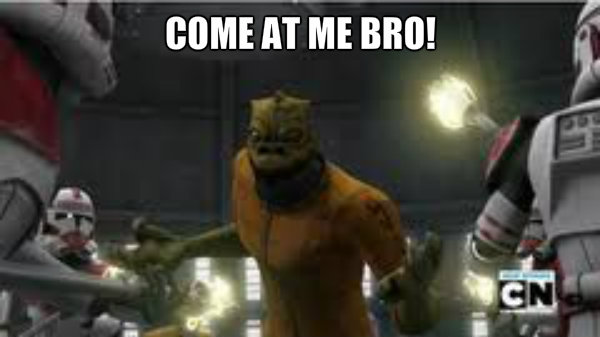 Bossk Vs. Shocktroopers