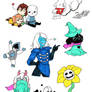 UT/DR Marker Doodles