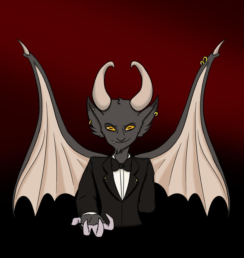 Lil' Lucifer AU's Azazel by SilyaBeeodess on DeviantArt