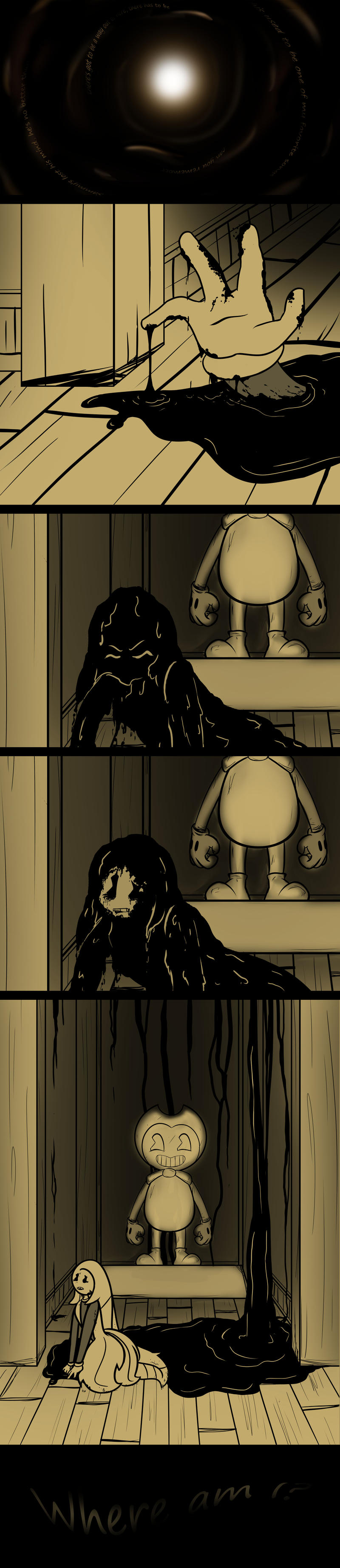Batim Invisible Ink BATIM: Emerging from the Ink by SilyaBeeodess on DeviantArt