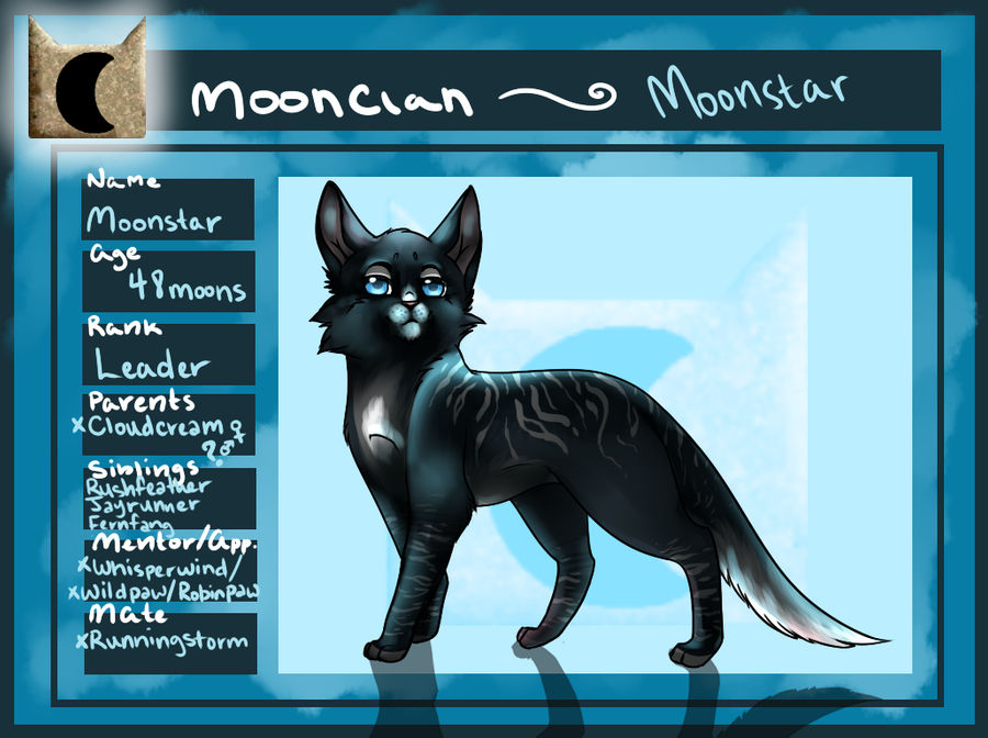 Moonstar - MoonClan : Ref sheet