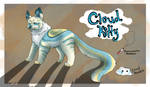 ADOPT AN OC : Cloud Kitten - Closed by little-space-ace