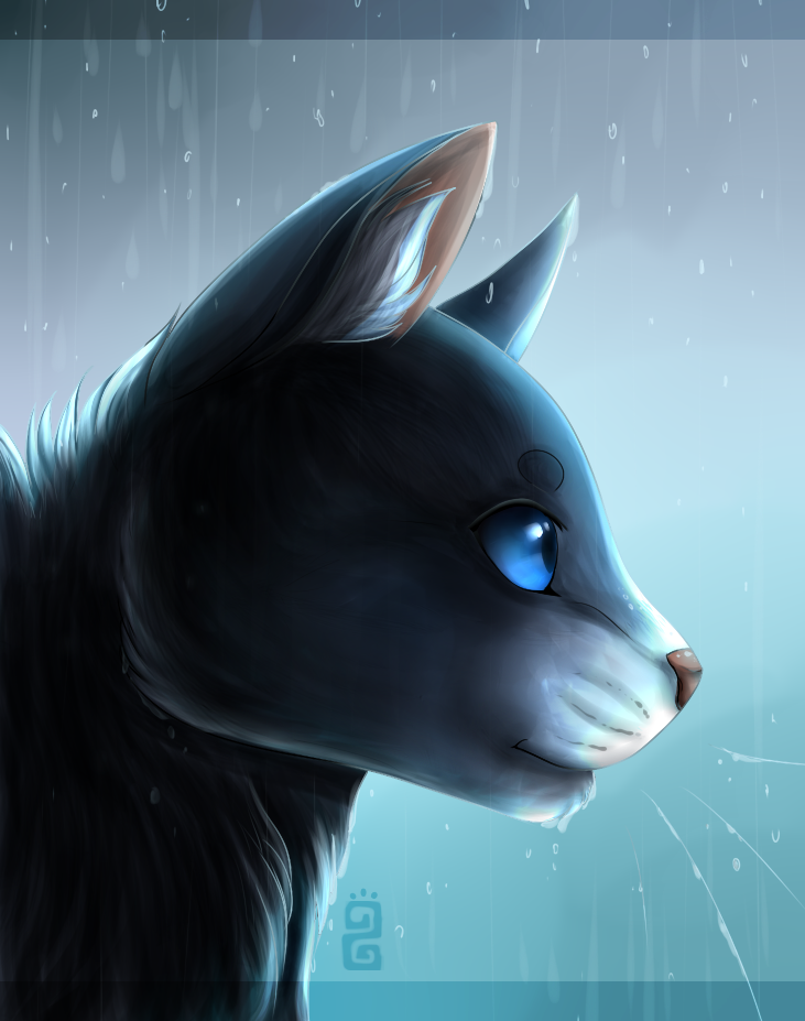 Stand in the Rain ~ Bluestar {+ Speedpaint!}