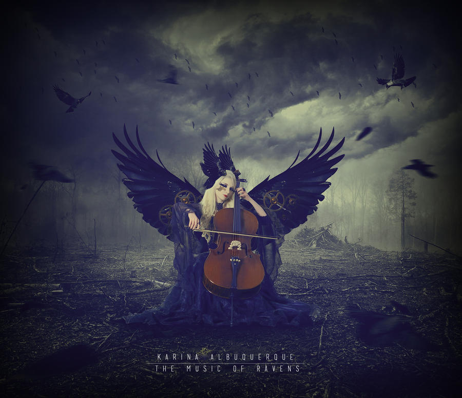 The Music Of Ravens by KarinaAlbuquerque The Music Of Ravens by KarinaAlbuquerque