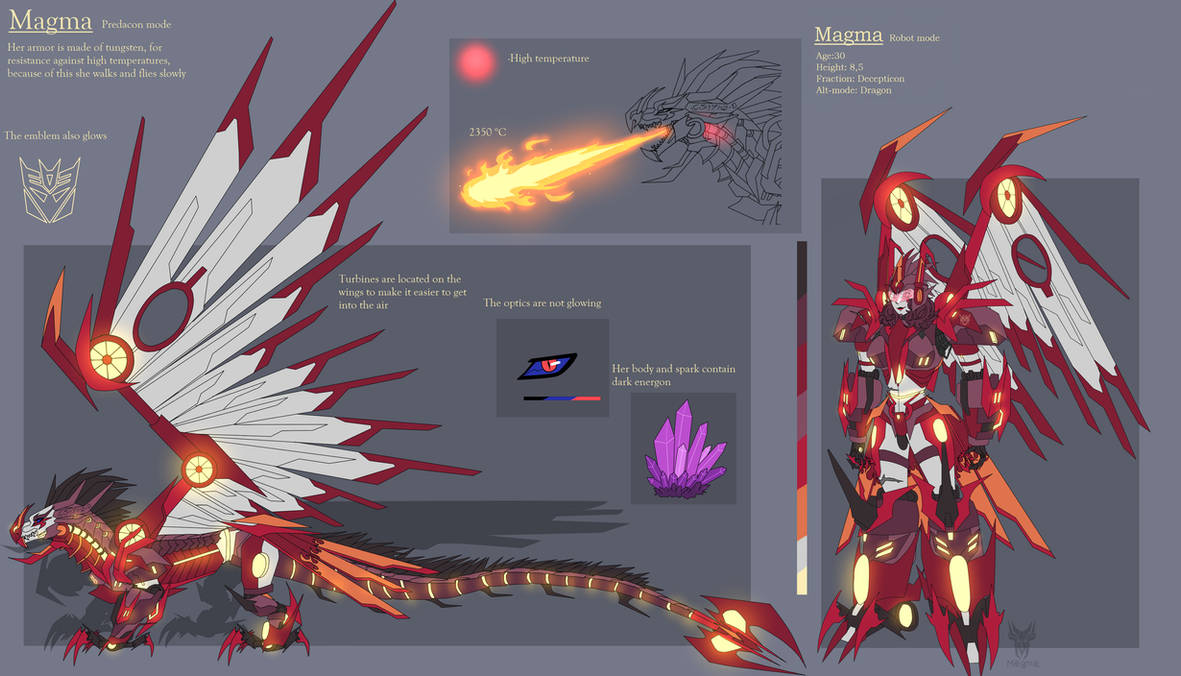 Redisign Magma by GrapeGun on DeviantArt