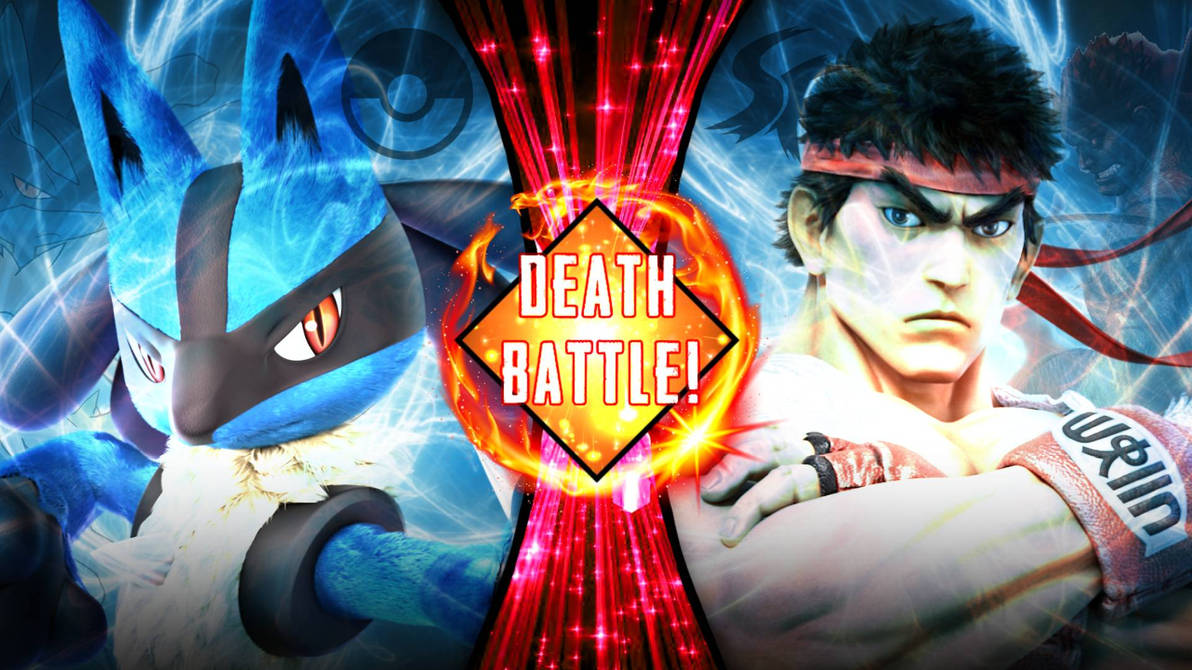 Pokemon Vs Ryu Lucario VS Ryu by ThatRandomDBWriter on DeviantArt