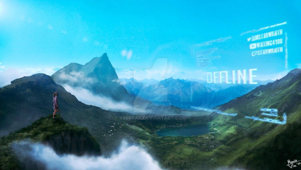 Landscape commission Twitch by Kreetak on DeviantArt