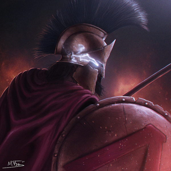 Spartan Rage- GOD OF WAR by The-Silver-Spartan on DeviantArt