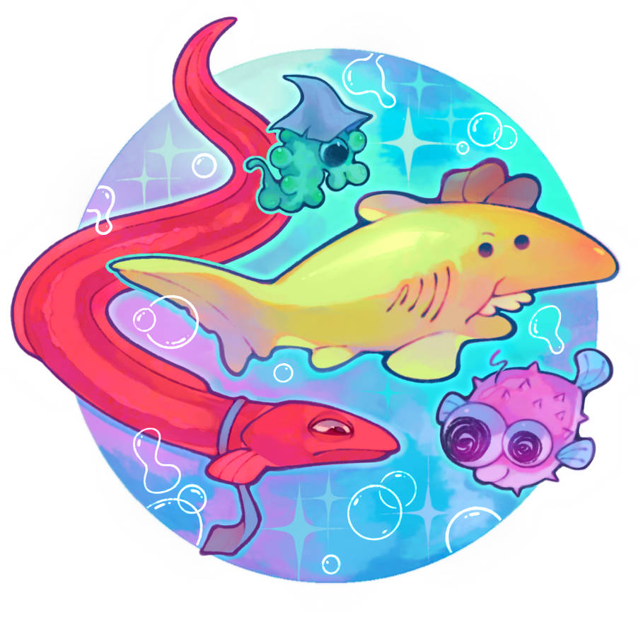 Smiling Fishy Smiling Fish by chrysaora0000 on DeviantArt