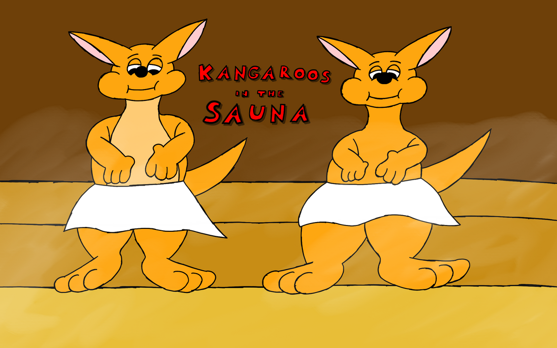Kangaroos in the Sauna by TwistedStudio24 on DeviantArt