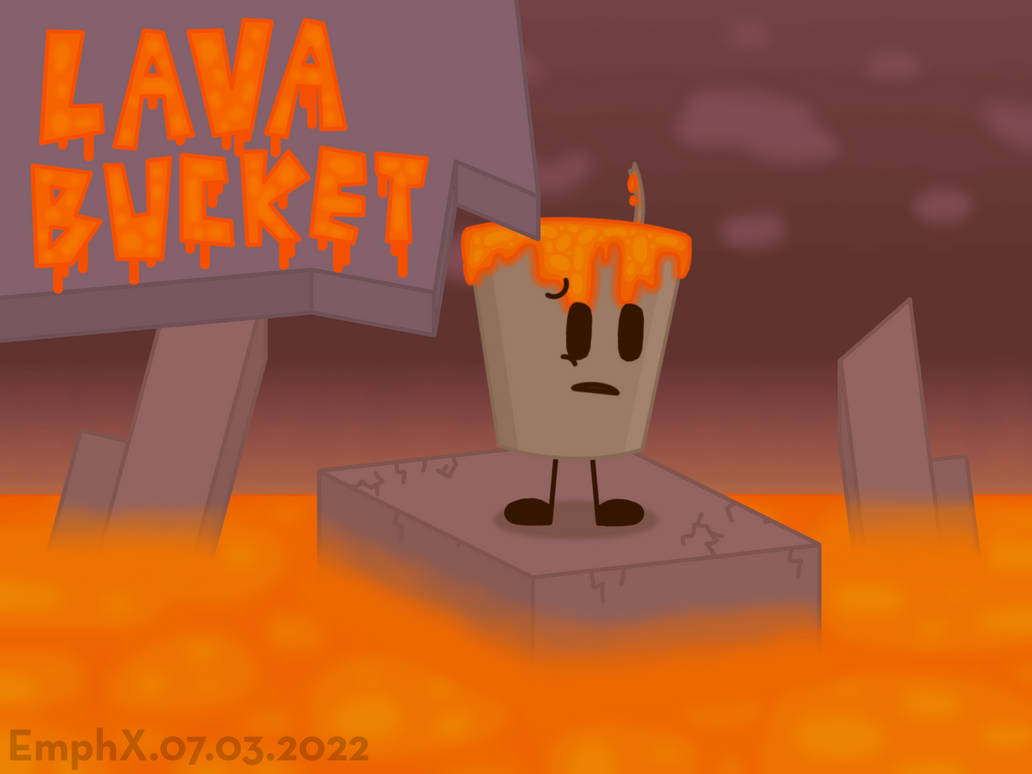 Bucket Oc My OCs // Lava Bucket by ChromatiXOSC on DeviantArt