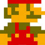 Pixelated NES Mario