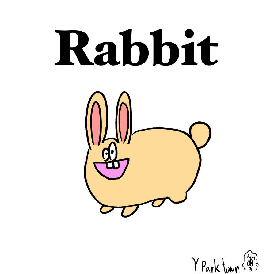 The Rabbbit Rabbbit by yasashisa-parktown on DeviantArt