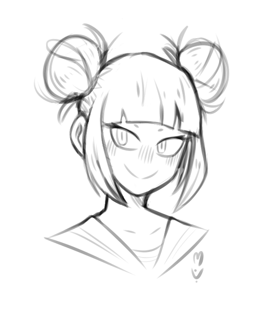 Himiko Toga sketch (BNHA) by casual-murder on DeviantArt