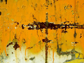 Old Orange Paint Texture