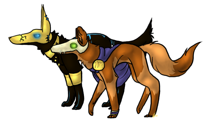 Anlez and Anubis