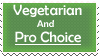Vegetarian AND Pro-Choice