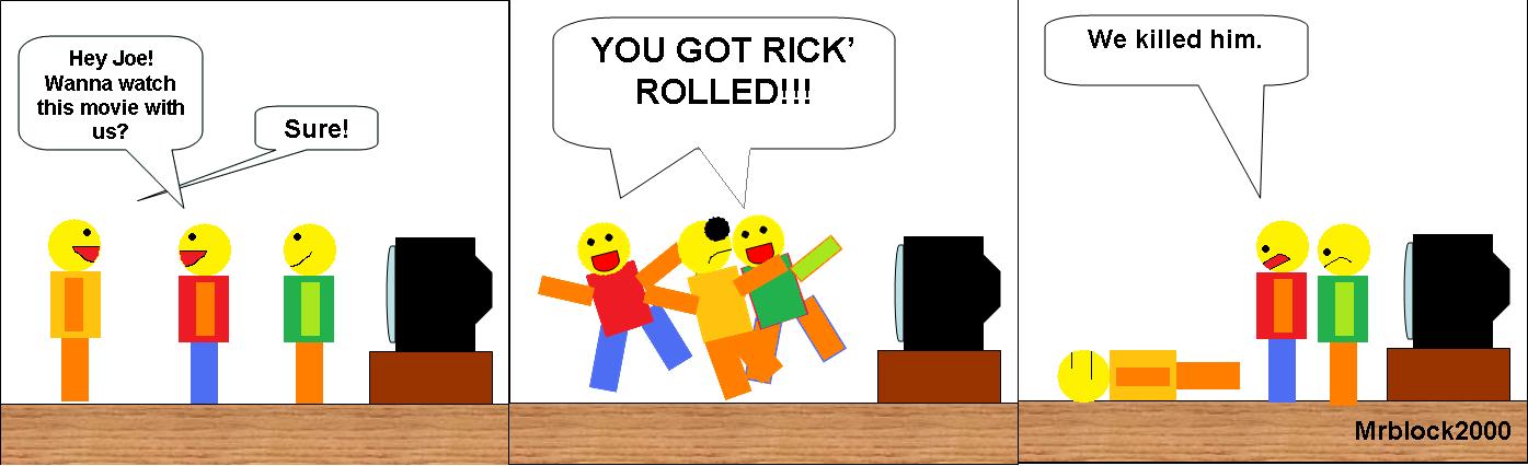 Roblox Comic Rick Roll By Rathtrainer On Deviantart - roblox comic rick roll by rathtrainer on deviantart