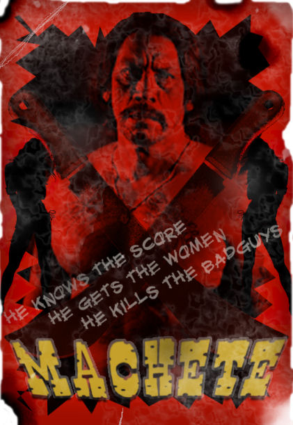 Machete GRINDHOUSE poster